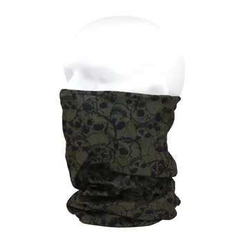 Coolmax tunnel green with skull