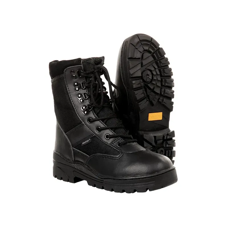 cafe 4 racer - Army Surplus Sniper boots black - Army Surplus Shoes 