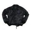 Heavy cwu jacket black