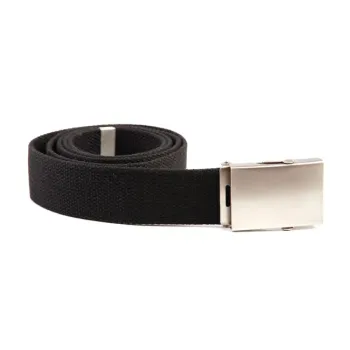 cafe 4 racer - Web belt black - Army Surplus Belt 