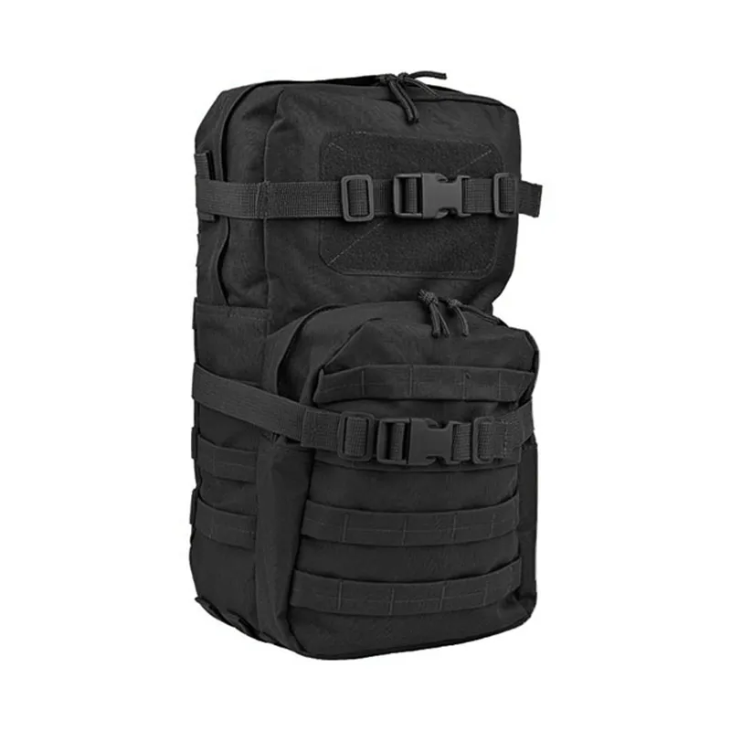 cafe 4 racer - Fostex Molle prídavný batoh čierny - Army Surplus Tašky 