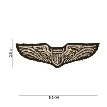 cafe 4 racer - Patch US Pilot Wing - Army Surplus Patch 