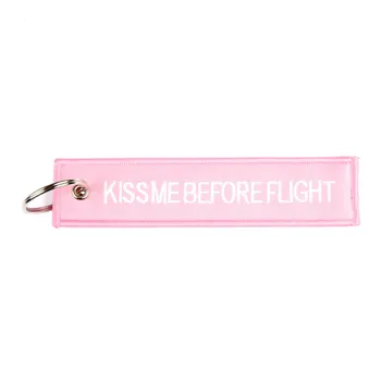 cafe 4 racer - KISS ME BEFORE FLIGHT KEYCHAIN - Army Surplus Klíčenka 
