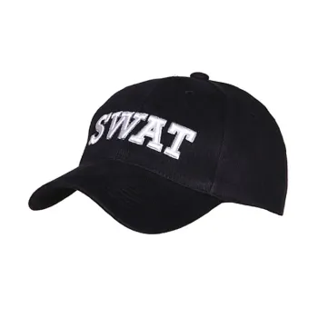 cafe 4 racer - Baseball cap SWAT black - Army Surplus Caps 