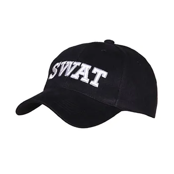 cafe 4 racer - Baseball cap SWAT black - Army Surplus Caps 