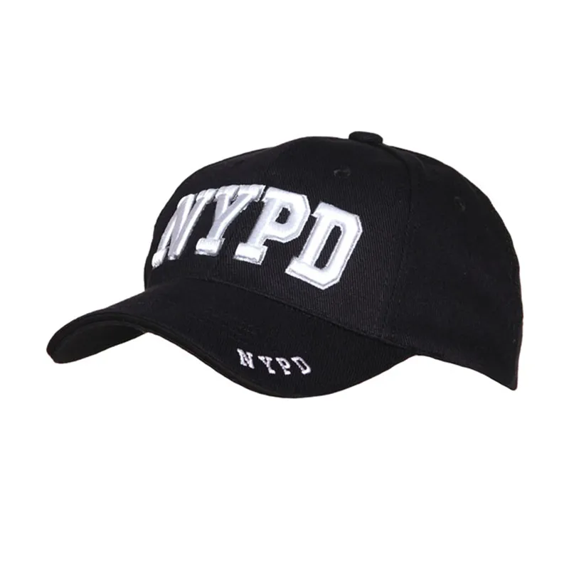 cafe 4 racer - Baseballová čiapka NYPD čierna - Army Surplus Šiltovka 