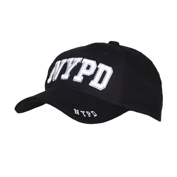 cafe 4 racer - Baseballová čiapka NYPD čierna - Army Surplus Šiltovka 