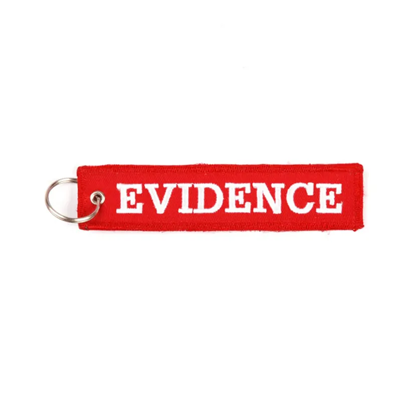 cafe 4 racer - Kľúčenka Evidence červená - Army Surplus Klíčenka 