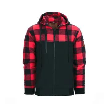 cafe 4 racer - Lumbershell jacket black/red - Army Surplus Jackets 