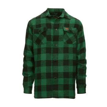 cafe 4 racer - Roeg Blaze Flannel shirt brown - ROEG Shirts 