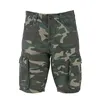 cafe 4 racer - Fostex Cargo short woodland stonewashed - Army Surplus Kraťasy 