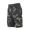 cafe 4 racer - Fostex Cargo short woodland stonewashed - Army Surplus Kraťasy 