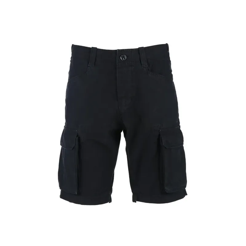 cafe 4 racer - Fostex Cargo short stonewashed black - Army Surplus Kraťasy 