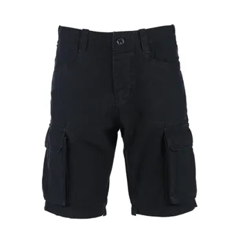 cafe 4 racer - Fostex Cargo short stonewashed black - Army Surplus Kraťasy 