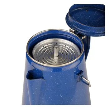 cafe 4 racer - Fostec Emaille coffe percolator - Army Surplus For Travel 