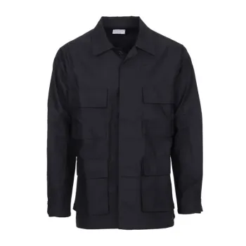 cafe 4 racer - Army Surplus BDU jacket black - Army Surplus Jackets 