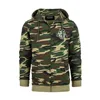 cafe 4 racer - Army Surplus Allie star-Willy jeep Hoodie camo - Army Surplus Mikiny s kapucňou 