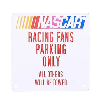 cafe 4 racer - Army Surplus Nascar Racing fans Metal plate with magnet - Army Surplus Gifts 