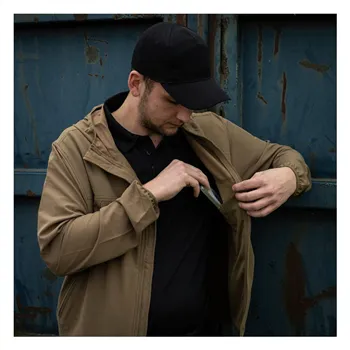 cafe 4 racer - Army Surplus Baseballová čiapka softshell wolf black - Army Surplus Šiltovka 