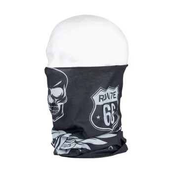 cafe 4 racer - ZANheadgear Flydanna® Bavlna Čierna Paisley - Zan headgear Nákrčníky & šatky 