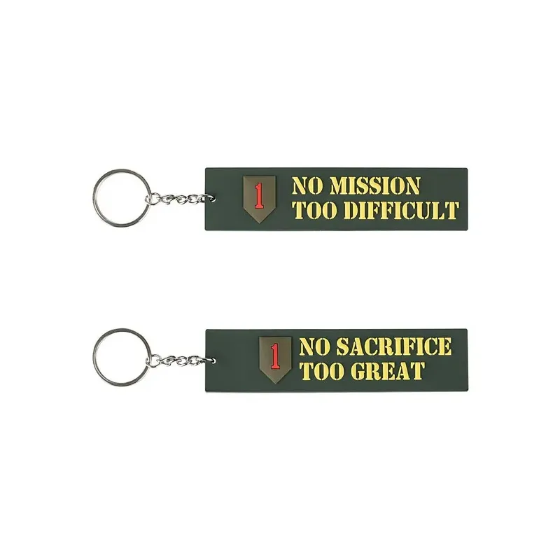 cafe 4 racer - Army Surplus No Mission/Sacrifice keychain  - Army Surplus Klíčenka 
