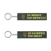 cafe 4 racer - Army Surplus No Mission/Sacrifice keychain  - Army Surplus Klíčenka 