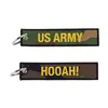 cafe 4 racer - Army Surplus Hooah US Army keychain - Army Surplus Klíčenka 