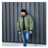 cafe 4 racer - MA-1 Bomber flight jacket green - Army Surplus Bundy 