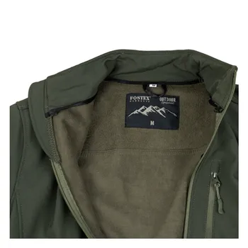 cafe 4 racer - Army Surplus Softshell jacket outdoor green - Army Surplus Bundy 