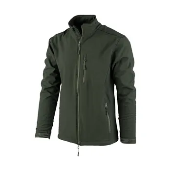 cafe 4 racer - Fostex softshelová bunda outdoor zelená - Army Surplus Bundy 