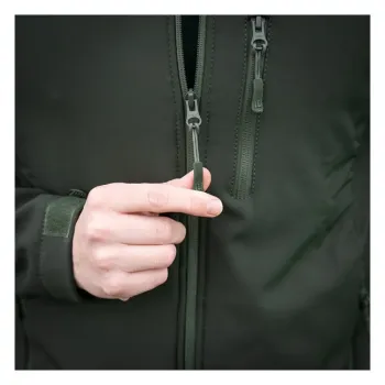 cafe 4 racer - Army Surplus Softshell jacket outdoor green - Army Surplus Bundy 