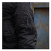 cafe 4 racer - MA-1 hooded bomber jack black - Army Surplus Jackets 
