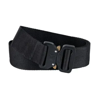 cafe 4 racer - Leather belt without buckle black - Army Surplus Belt 