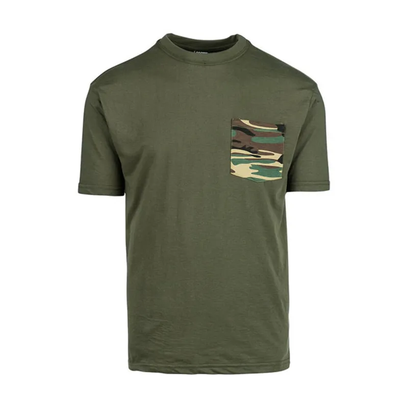 cafe 4 racer - Army Surplus Garments® t-shirt green - Army Surplus Shirts 