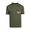 cafe 4 racer - Army Surplus Garments® t-shirt green - Army Surplus Shirts 