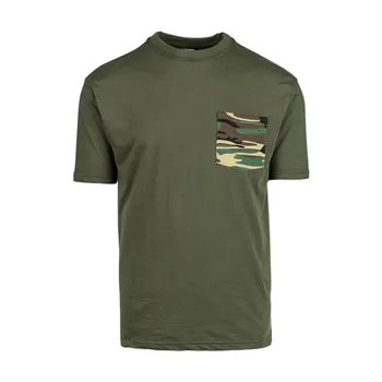 cafe 4 racer - Army Surplus Garments® t-shirt green - Army Surplus Shirts 