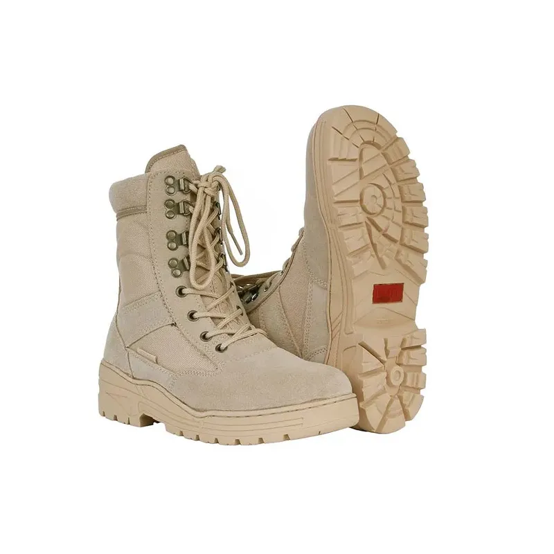 cafe 4 racer - Army Surplus Sniper boots khaki - Army Surplus Boty 