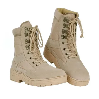 cafe 4 racer - ODSTREĽOVAČSKÉ TOPÁNKY KHAKI - Army Surplus Topánky 