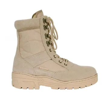 cafe 4 racer - Army Surplus Sniper boots khaki - Army Surplus Boty 