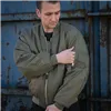 cafe 4 racer - MA-1 Bomber flight jacket dark green - Army Surplus Bundy 