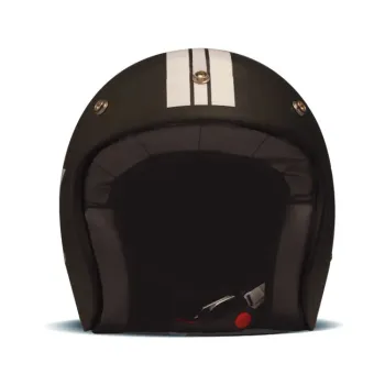 cafe 4 racer - DMD Vintage helmet Star matte black - DMD DMD Vintage open helmet 