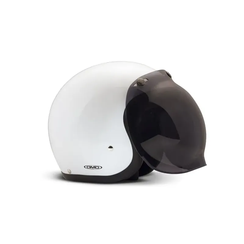 DMD bubble visor smoke