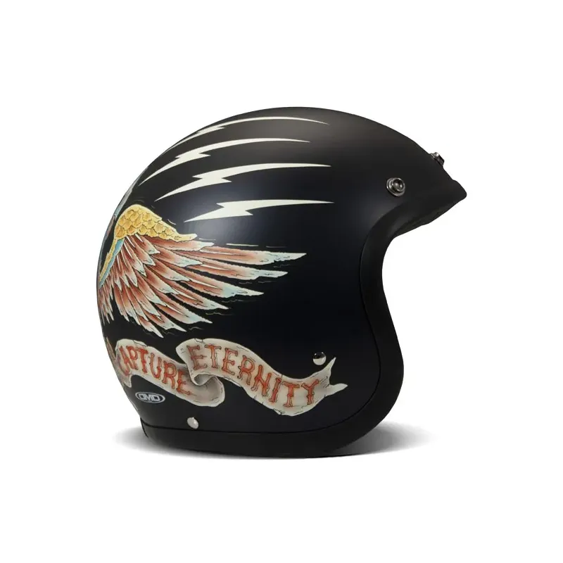 cafe 4 racer - DMD Vintage helma Eagle - DMD DMD Otevřená helma 