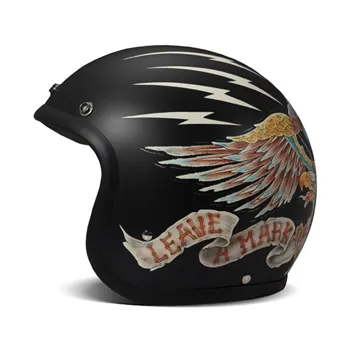 cafe 4 racer - DMD Vintage helmet Eagle - DMD DMD Vintage open helmet 