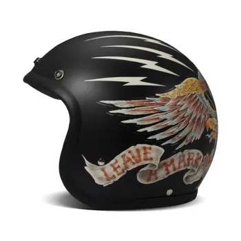 cafe 4 racer - DMD Vintage helma Eagle - DMD DMD Otevřená helma 