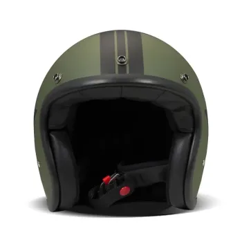 cafe 4 racer - DMD Vintage helmet Star Green - DMD DMD Vintage open helmet 