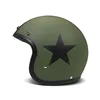 cafe 4 racer - DMD Vintage helmet Star Green - DMD DMD Vintage open helmet 