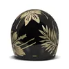 cafe 4 racer - DMD Vintage helmet Flower black - DMD DMD Vintage open helmet 