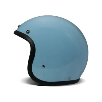cafe 4 racer - DMD Vintage helma světle modrá - DMD DMD Otevřená helma 