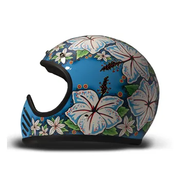 cafe 4 racer - DMD Sedemdesiatpäť prilba Aloha - DMD DMD Seventy five 